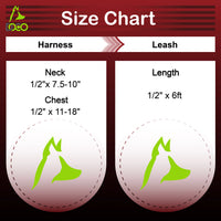 DOCO® Heat Transfer Cat/Dog Harness C5XS [Neck1x19-27cm; Chest1x28.5-46cm]
