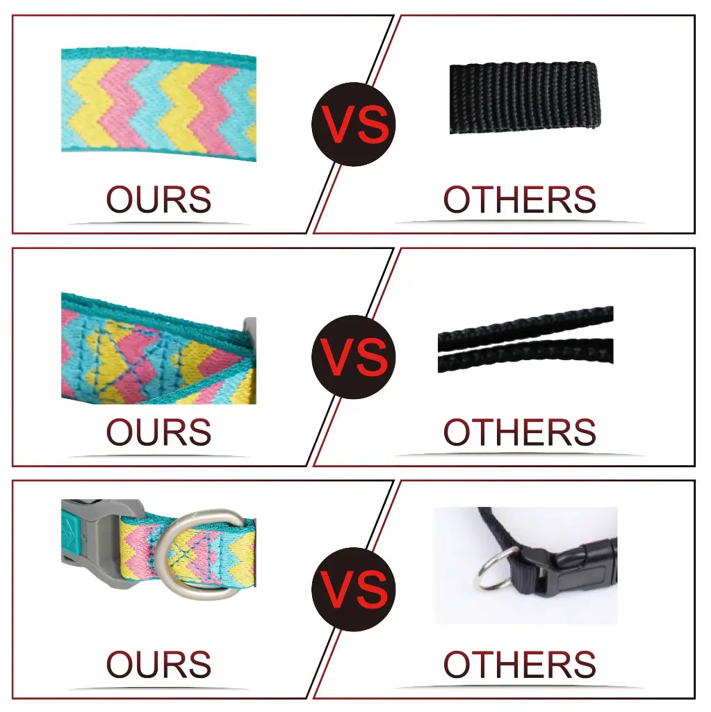 DOCO® Jacquard Weave Collar-2.5 x 45-68cm D18