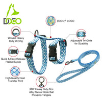 DOCO® LOCO Cat Harness + Leash 6ft [Neck1x19-27cm; Chest1x28.5-46cm] O2