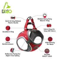 DOCO® NET Mesh Sport Harness Large-47-50cm / 7-9kg-Safety Lemon