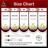 DOCO® Signature Nylon Collar-1.0 x 21-30cm(XS)-Red