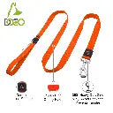 DOCO® Signature Nylon Leash - 6ft-1.0 x 180cm (XS)-Black