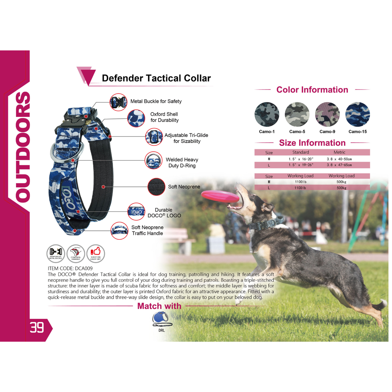 DOCO® Tactical Collar [Size - M]