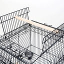 Dayang Bird Cage (A80) - 53.5 x 53.5 x 133.5cm-Black