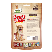 Dentalight Beefy Licious Jerky Treats For Dogs-Strip of Beef 70g