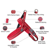 Doco Vario Neoprene Harness Reflective (DCV201)[Color - Orange, Size - M/L]