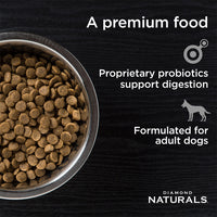 Thumbnail for Diamond Naturals Adult Dog Beef Meal & Rice Formula - 18.14 Kg(40 lbs)