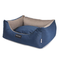 Thumbnail for Cuccia Dreamaway soft BLUE Dog Bed - 120x100x28h