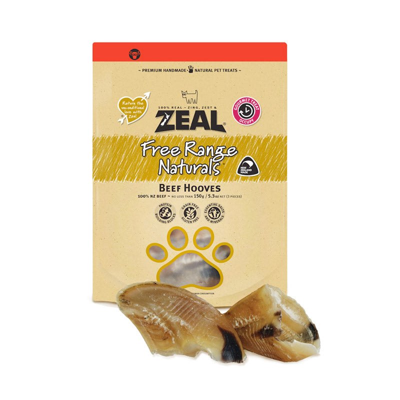 Zeal Beef Hooves 150g