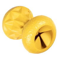 Duvo+ Feeding Griplay Hourglass Yellow - Dog Toy 12x8.6x8.6cm