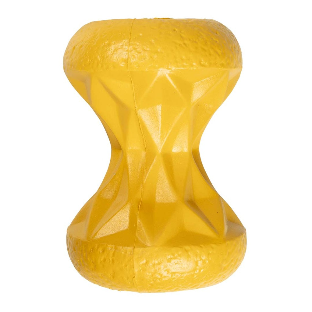 Duvo+ Feeding Griplay Hourglass Yellow - Dog Toy 12x8.6x8.6cm