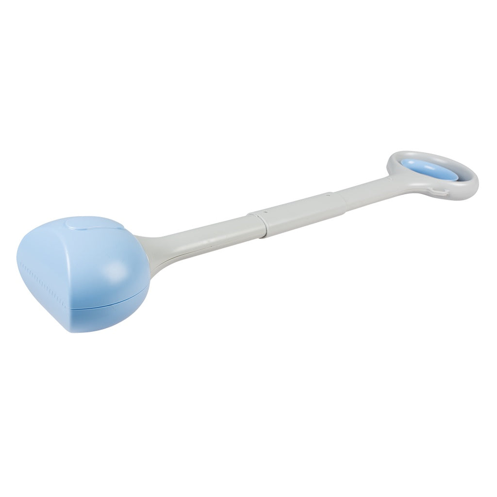 Duvo+ Foldable Poop Scooper Grey/blue 15x11x70cm