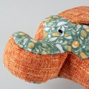 Duvo+ Plush Elephant Retro Green - Dog Toy  24x11x5cm