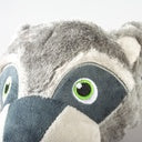 Duvo+ Plush Racoon Squeaky Grey - Dog Toy XL 62x13x10cm