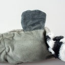Duvo+ Plush Racoon Squeaky Grey - Dog Toy XL 62x13x10cm