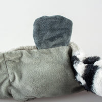 Duvo+ Plush Racoon Squeaky Grey - Dog Toy XL 62x13x10cm