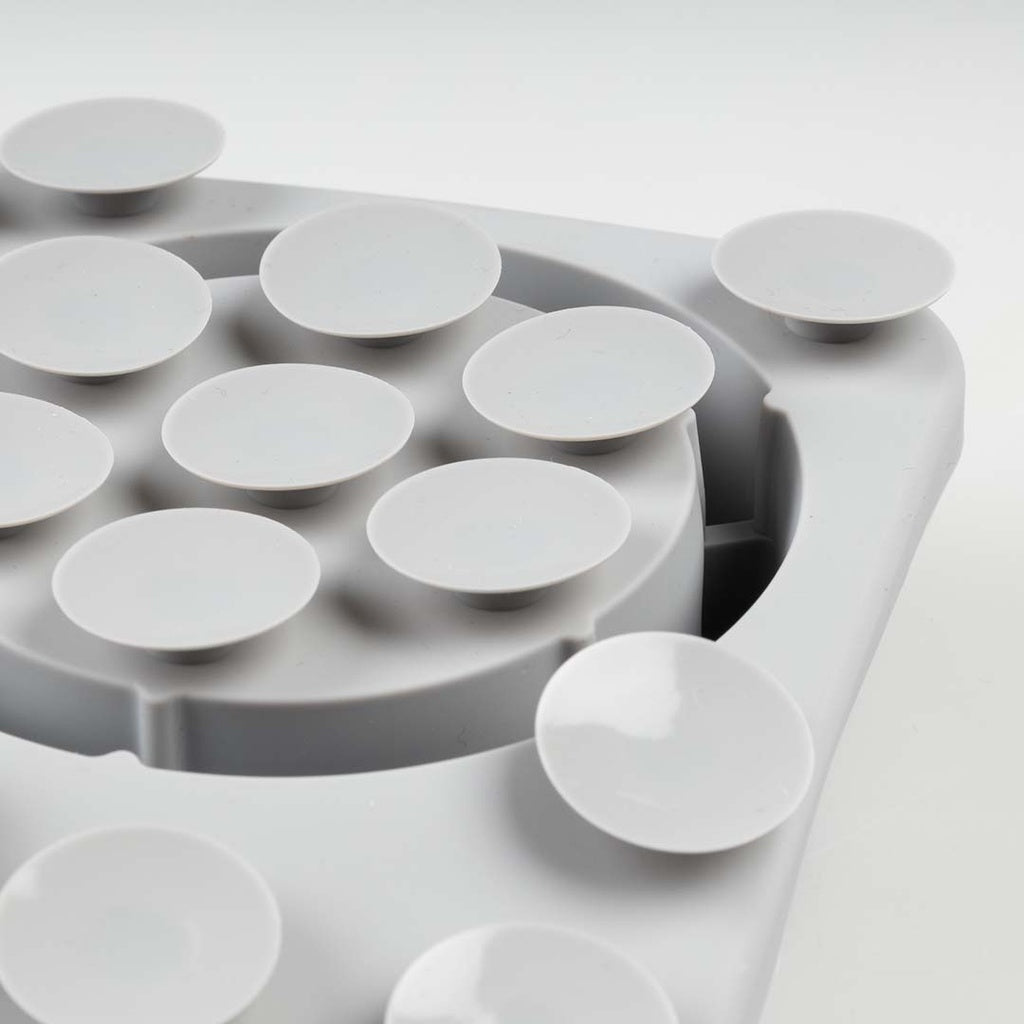 Duvo+ Slow down feeder 4-in-1 Grey 30x20x4cm