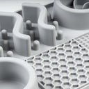 Duvo+ Slow down feeder 4-in-1 Grey 30x20x4cm