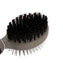 Duvo+ 2-In-1 Grooming Brush Small Black/Grey