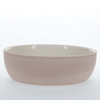 Duvo+ Feeding Bowl-Stone-Sandy coral S - 380ml - 14x14x4cm Pink