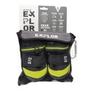 Duvo+ Gear Dog Shoes 4St - S - 5.1X6.7Cm Black