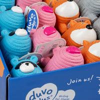 Duvo+ Latex Animals With Stripes 11X6.5X7cm - Display Mixed Colors