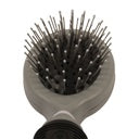 Duvo+ Metal Pin Brush Large Black/Grey