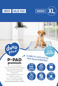 Duvo+ Pet Pad Premium Value Pack XL-60x60cm 50pcs