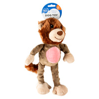 Duvo+ Plush Bear Crackle Dog Toy 34x21x8cm Brown
