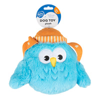 Duvo+ Plush Owl Boy 24X17X8cm Blue