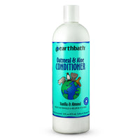 Thumbnail for earthbath® Oatmeal & Aloe Conditioner, Vanilla & Almond, Helps Relieve Itchy Dry Skin, Made in USA, 16 oz