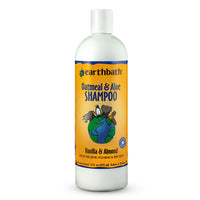 Thumbnail for earthbath® Oatmeal & Aloe Shampoo, Vanilla & Almond, Helps Relieve Itchy Dry Skin, Made in USA, 16 oz