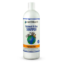 Thumbnail for earthbath® Oatmeal & Aloe Shampoo, Fragrance Free, Helps Relieve Itchy Dry Skin, Made in USA, 16 oz