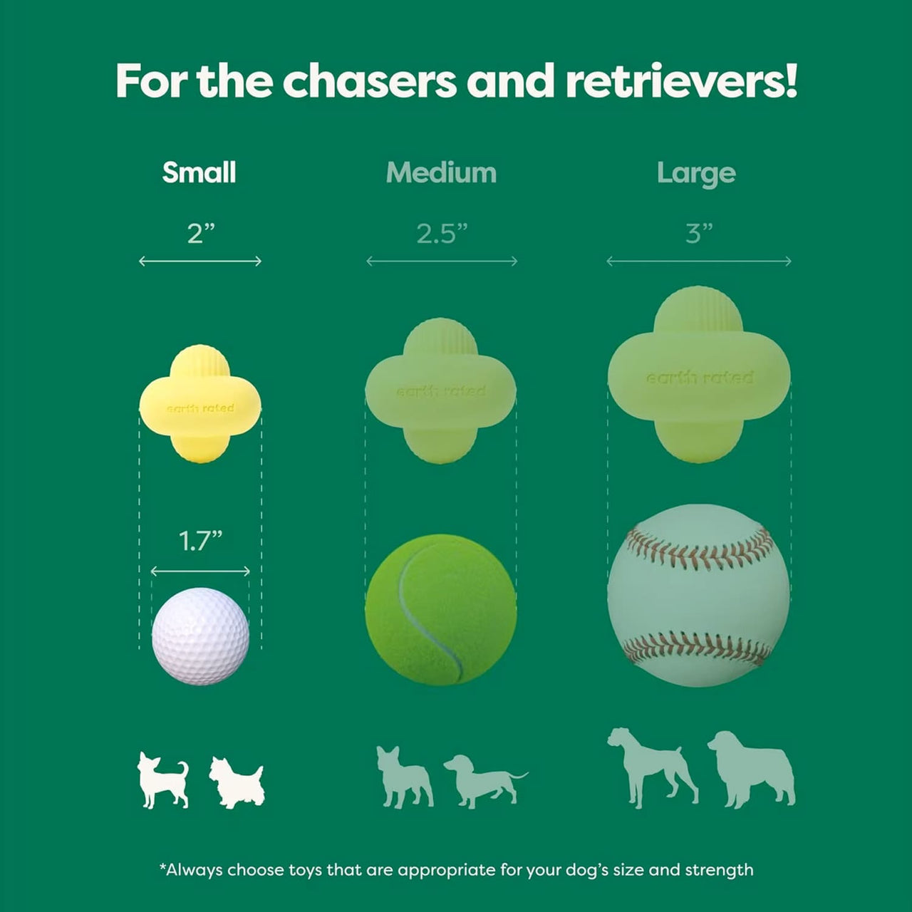 Fetch Small Earth Rated Fetch Toy - small – VetForest.com