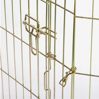 Thumbnail for MidWest Foldable Exercise Pen With Door – Gold Zinc - 36 inch