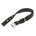 Ferplast Daytona C Nylon Dog Collar[Color - Black, Dimension - 45-53cm x 25mm]