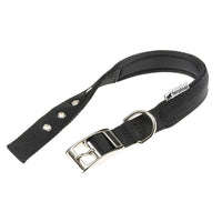 Ferplast Daytona C Nylon Dog Collar[Color - Black, Dimension - 45-53cm x 25mm]