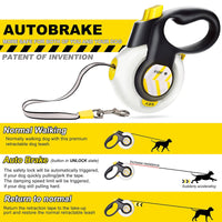 Thumbnail for Fida Autobrake Retractable Dog Leash 16 ft - S