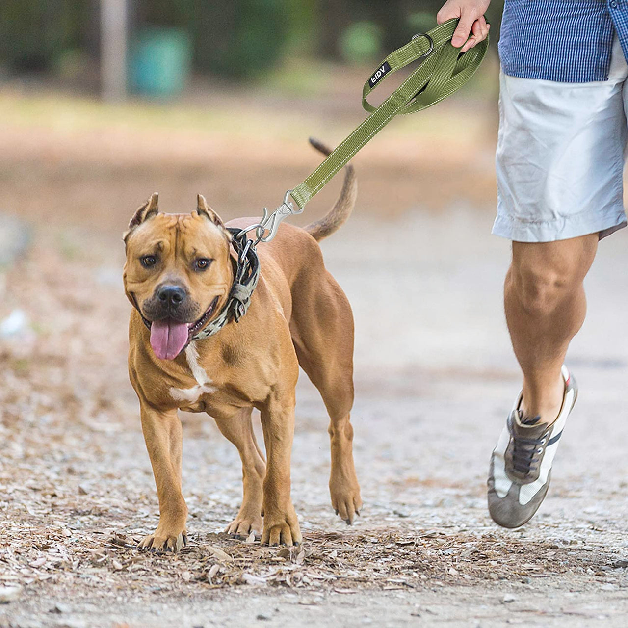 Fida Heavy Duty Dog Leash – Yellow - 5ft