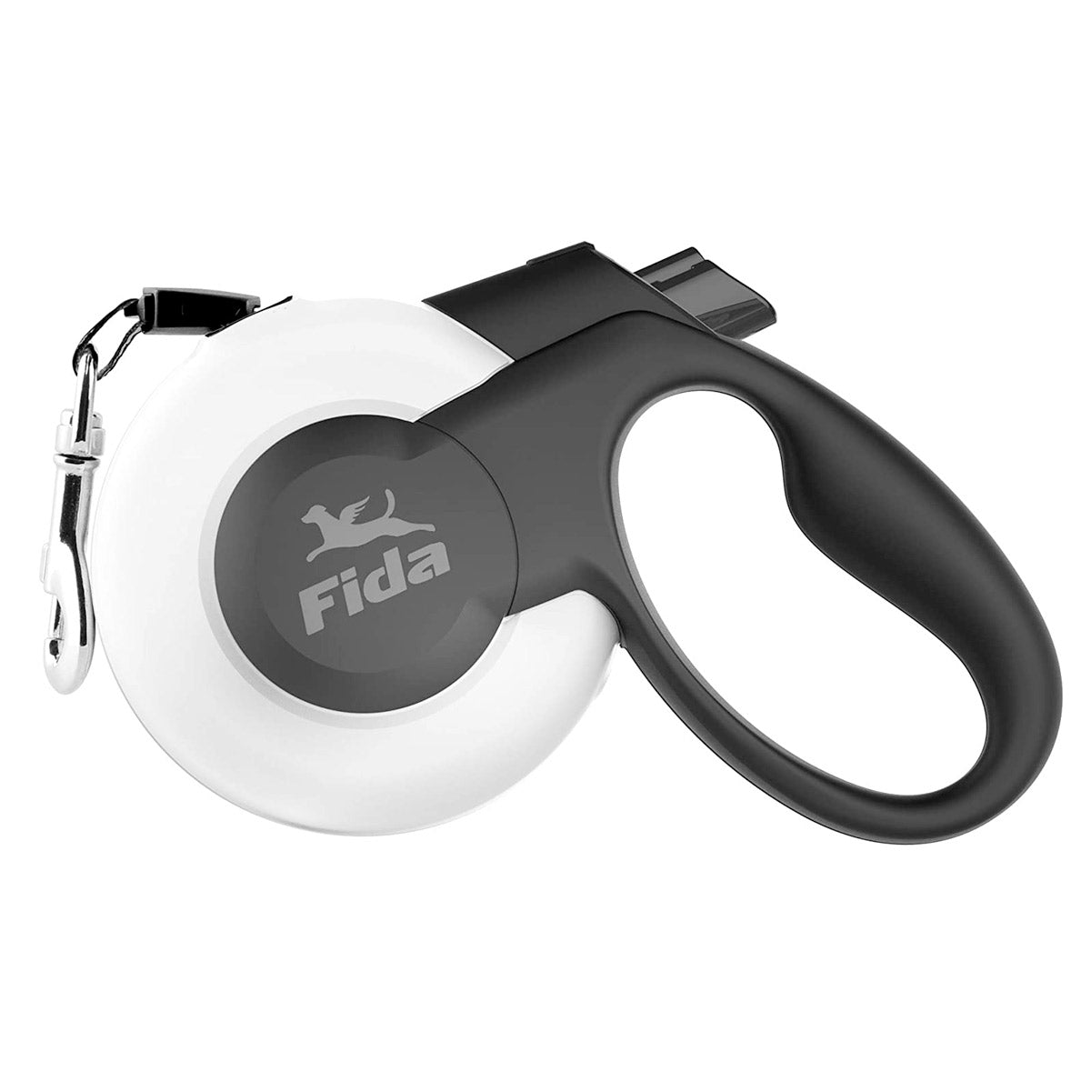 Fida Retractable Dog Leash Heavy Duty (Mars Series) - white