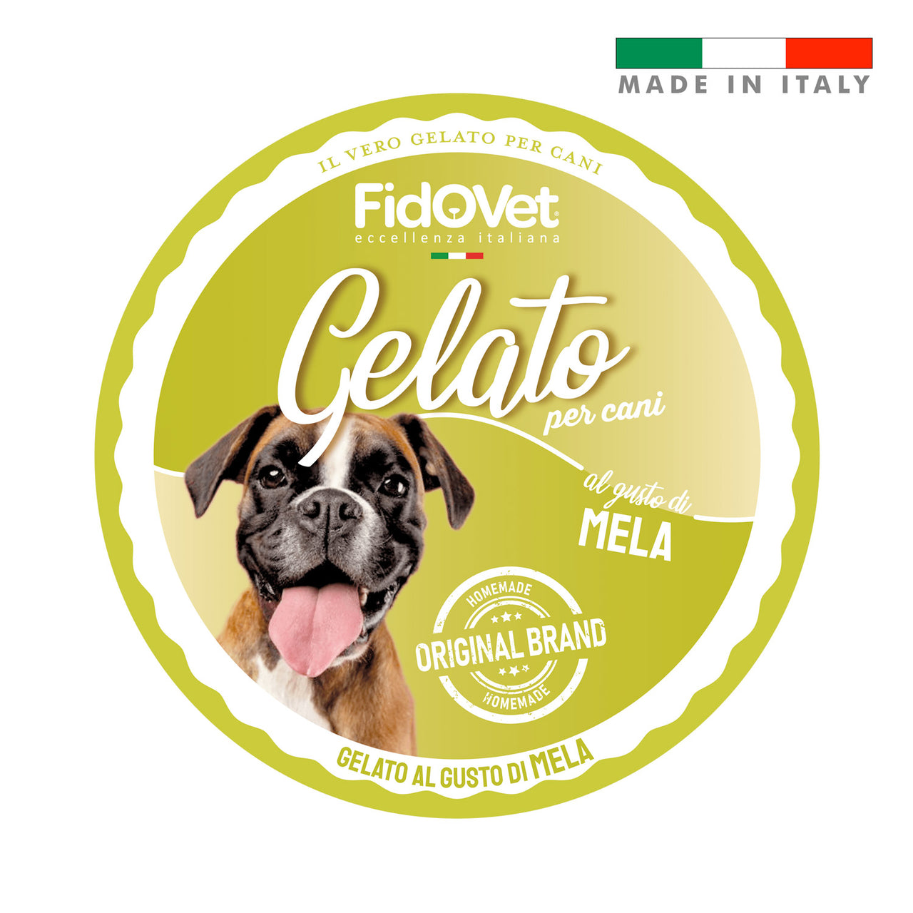 FidoVet Gelato Ice Cream for Dogs (Apple)