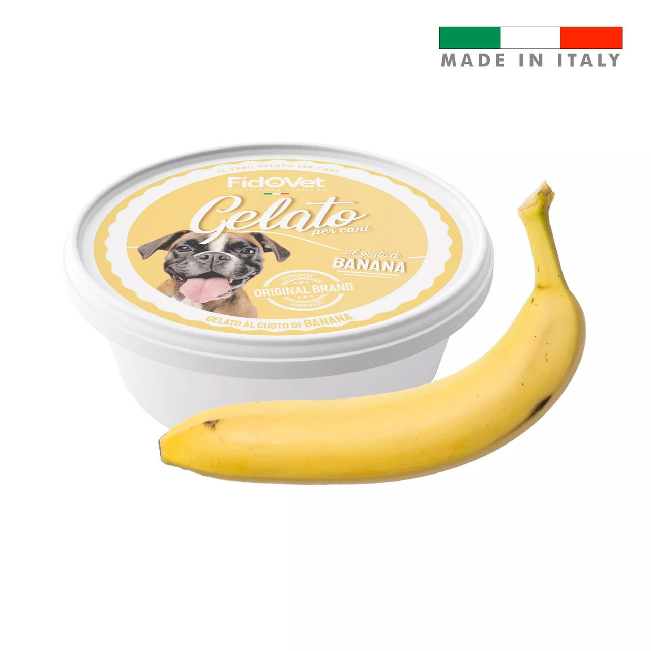 FidoVet Gelato Ice Cream for Dogs (Banana)