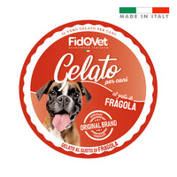 Thumbnail for FidoVet Gelato Ice Cream for Dogs (Strawberry)