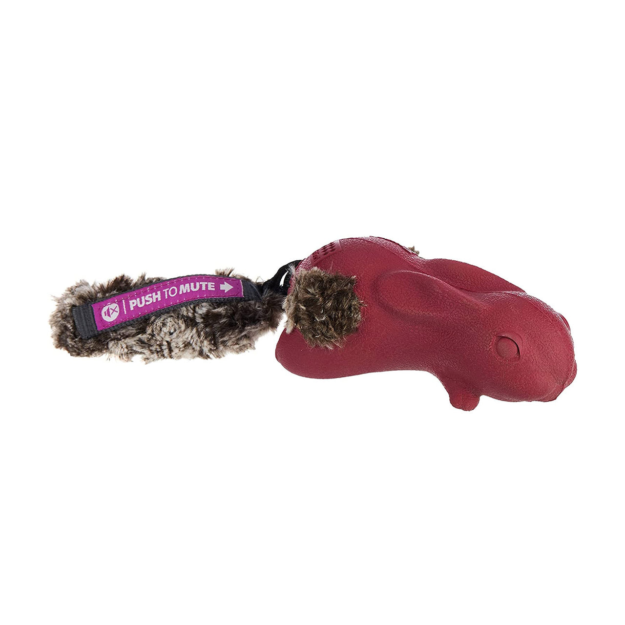 Forestail Rabbit Push to Mute with Plush Tail (Purple)