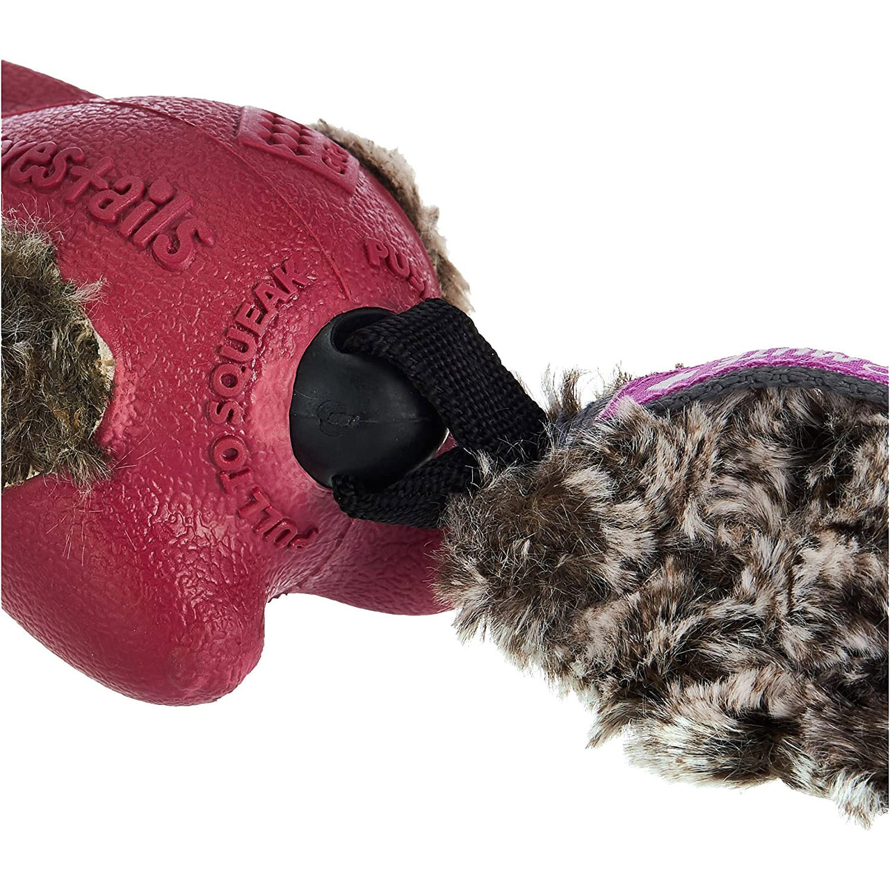 Forestail Rabbit Push to Mute with Plush Tail (Purple)