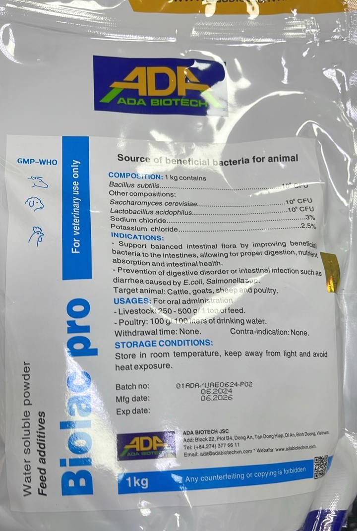 ADA BIOLAC PRO Probiotics 1kg