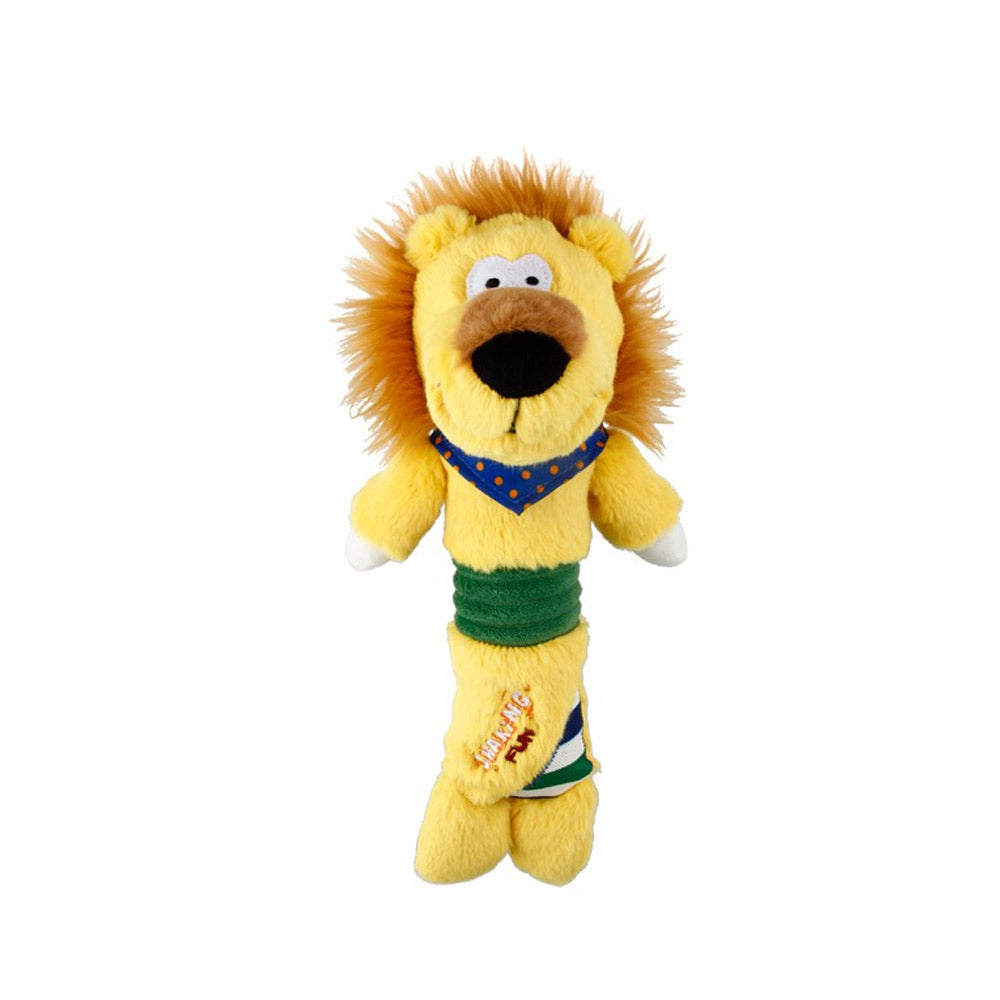 GIGWI Shaking Fun Plush Toy Lion With Squeaker Inside