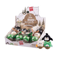 GiGwi eco line Hemispherical Tumbler Toy with Catnip – Mixed (12pcs)