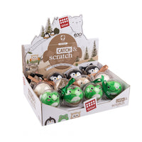 GiGwi eco line Hemispherical Tumbler Toy with Catnip – Mixed (12pcs)