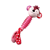 Thumbnail for GiGwi Suppa Puppa Monkey with Squeaker inside – Plush/TPR (Small)